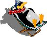 penguinlounging
