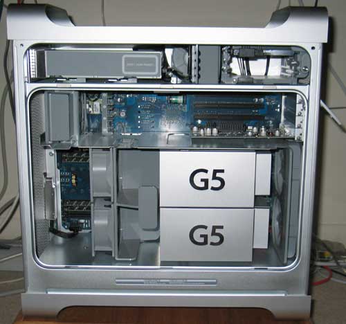 Power Mac G5, cover off