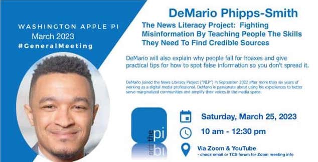 DeMario Phipps-Smith, The News Literacy Project