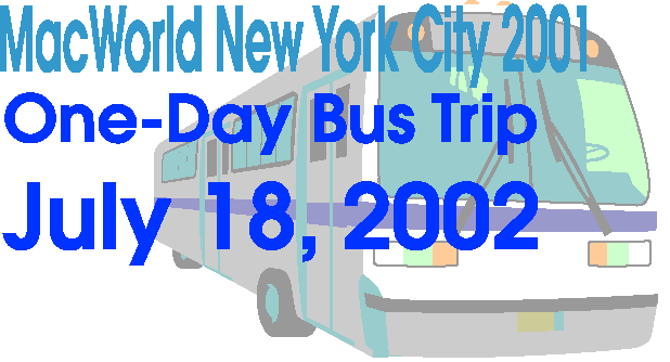MacWorld New York City 2002 Bus Trip