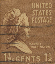 Martha Washington stamp