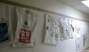 T-shirt wall