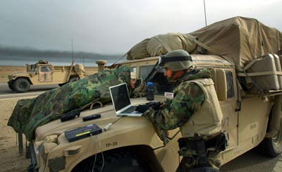 PowerBook G4 in Iraq