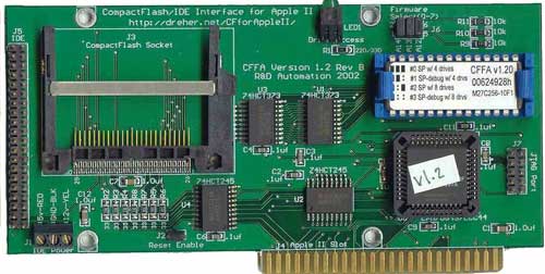 CompactFlash IDE card