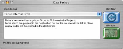 Data backup