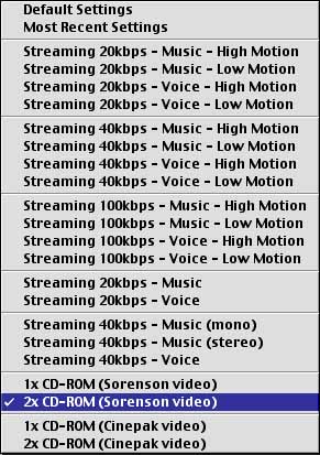 Streaming options