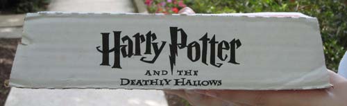 Harry Potter Amazon carton side