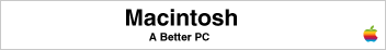 Macintosh a better PC