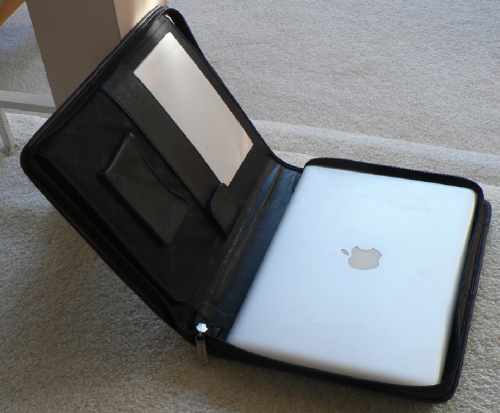MacBook Air in case