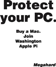 Buy a Mac. Join Washington Apple Pi.