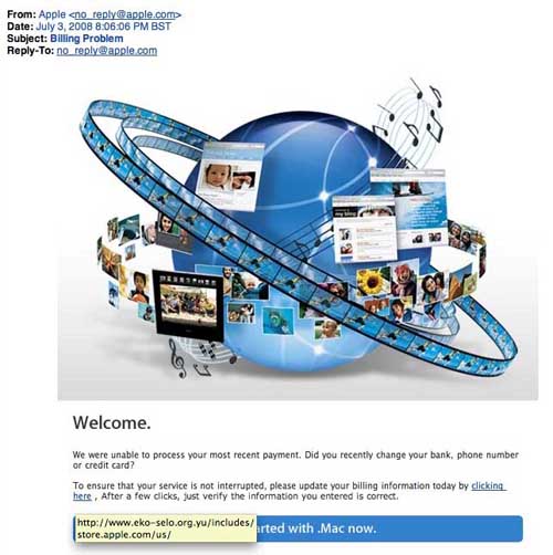 .Mac scam server