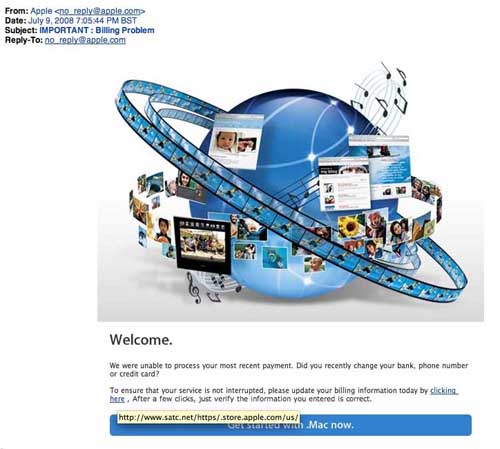 .Mac scam server 2