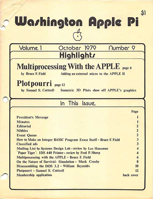 Washington Apple Pi Journal October 1979