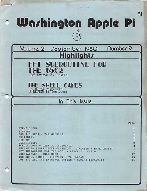 Washington Apple Pi Journal September 1980