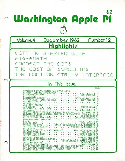 Washington Apple Pi Journal December 1982