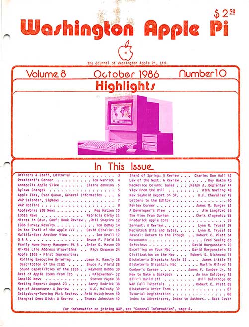 Washington Apple Pi Journal December 1979