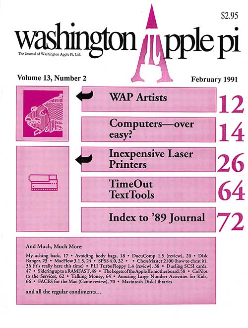 Washington Apple Pi Journal February 1991
