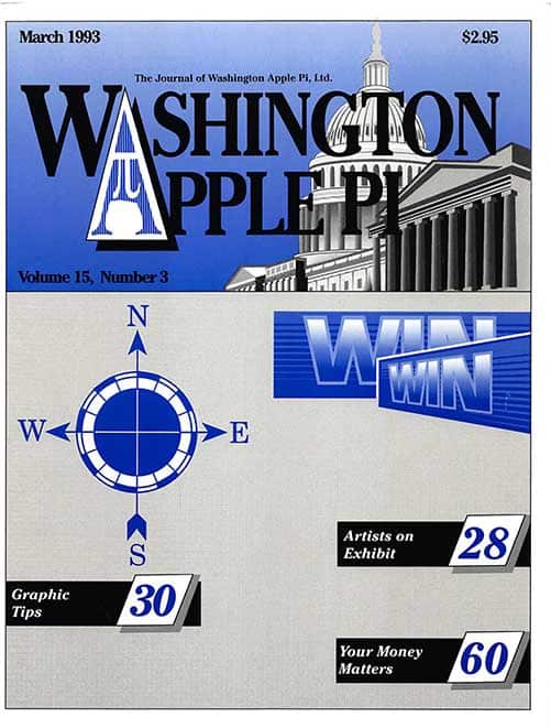 Washington Apple Pi Journal March 1993
