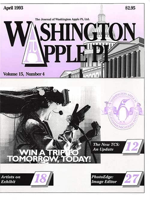 Washington Apple Pi Journal April 1993