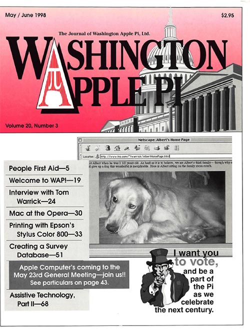 Washington Apple Pi Journal May-June 1998