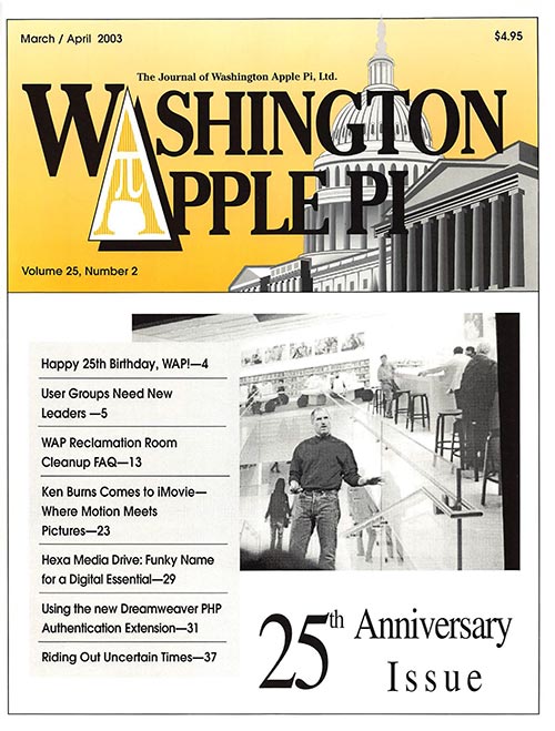 Washington Apple Pi Journal March-April 2003