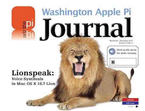 Washington Apple Pi Journal November-December 2011