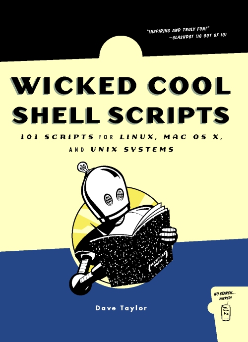 Wicked Cool Shell Scripts cover