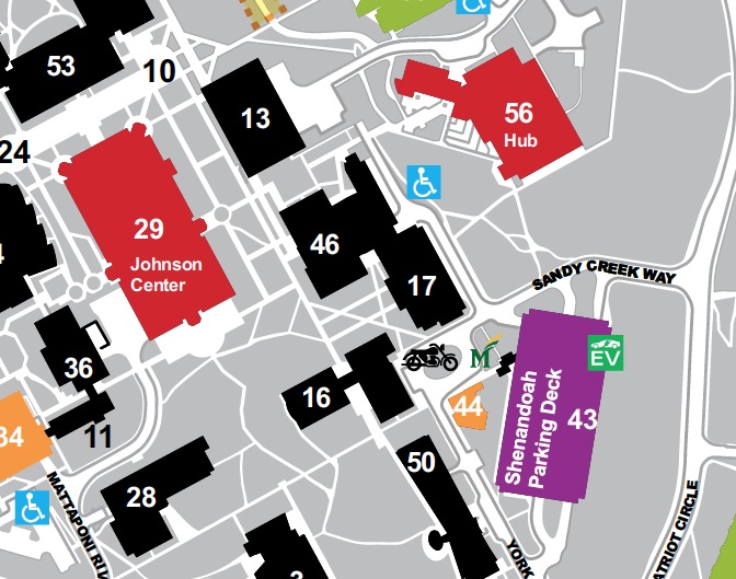 George Mason University map