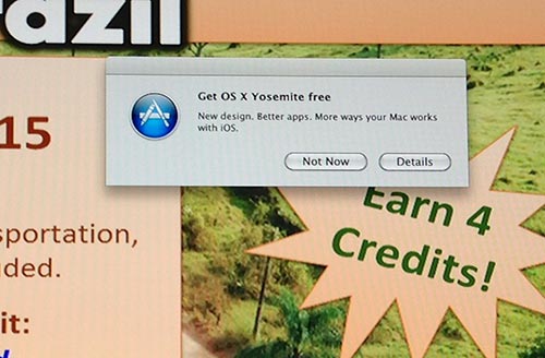 Get Yosemite?