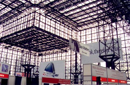 Inside Javits Convention Center