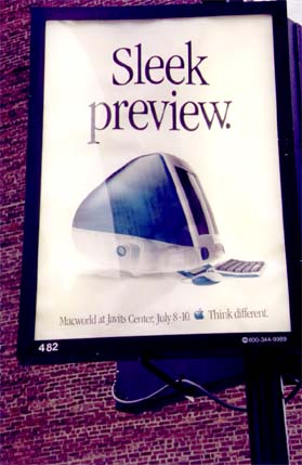 Sleek Preview iMac poster